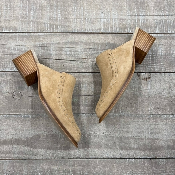 Rag & Bone Weiss Suede Mule Tan 5 nwt - Picture 3 of 4
